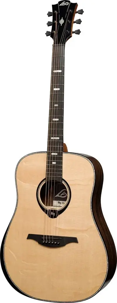 LAG HyVibe 50 H2 - Dreadnought Electro Acoustic Smart Guitar - Image 4