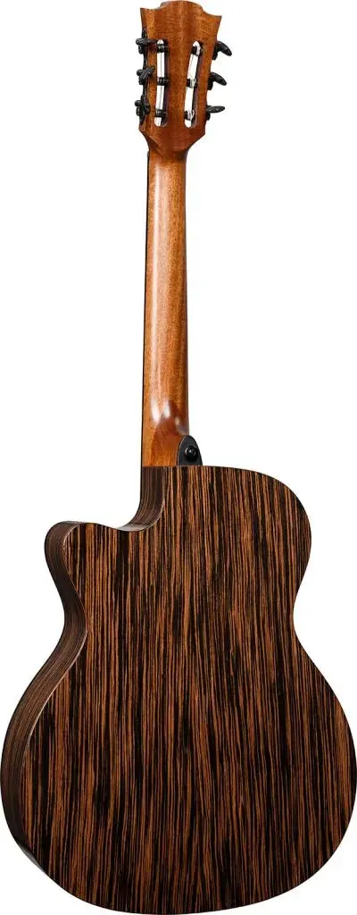 LAG HyVibe 50 H2 - Nylon Strung Auditorium Cutaway Electro Acoustic Smart Guitar - Image 9