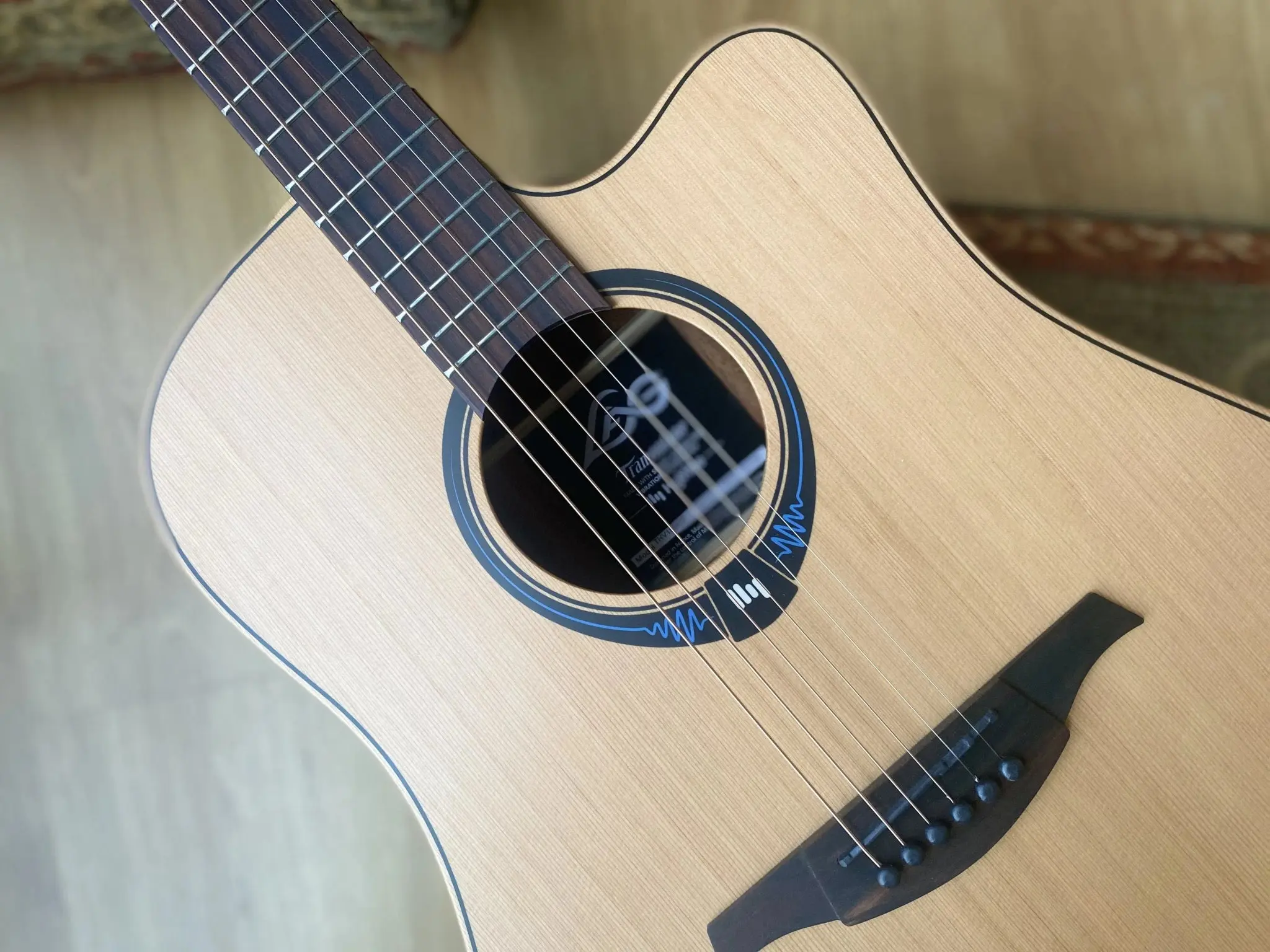 LAG Hyvibe THV10DCE Smart Guitar PLUS FREE PREMIUM HYVIBE GIGBAG (Its more than just a guitar!!!) - Image 5