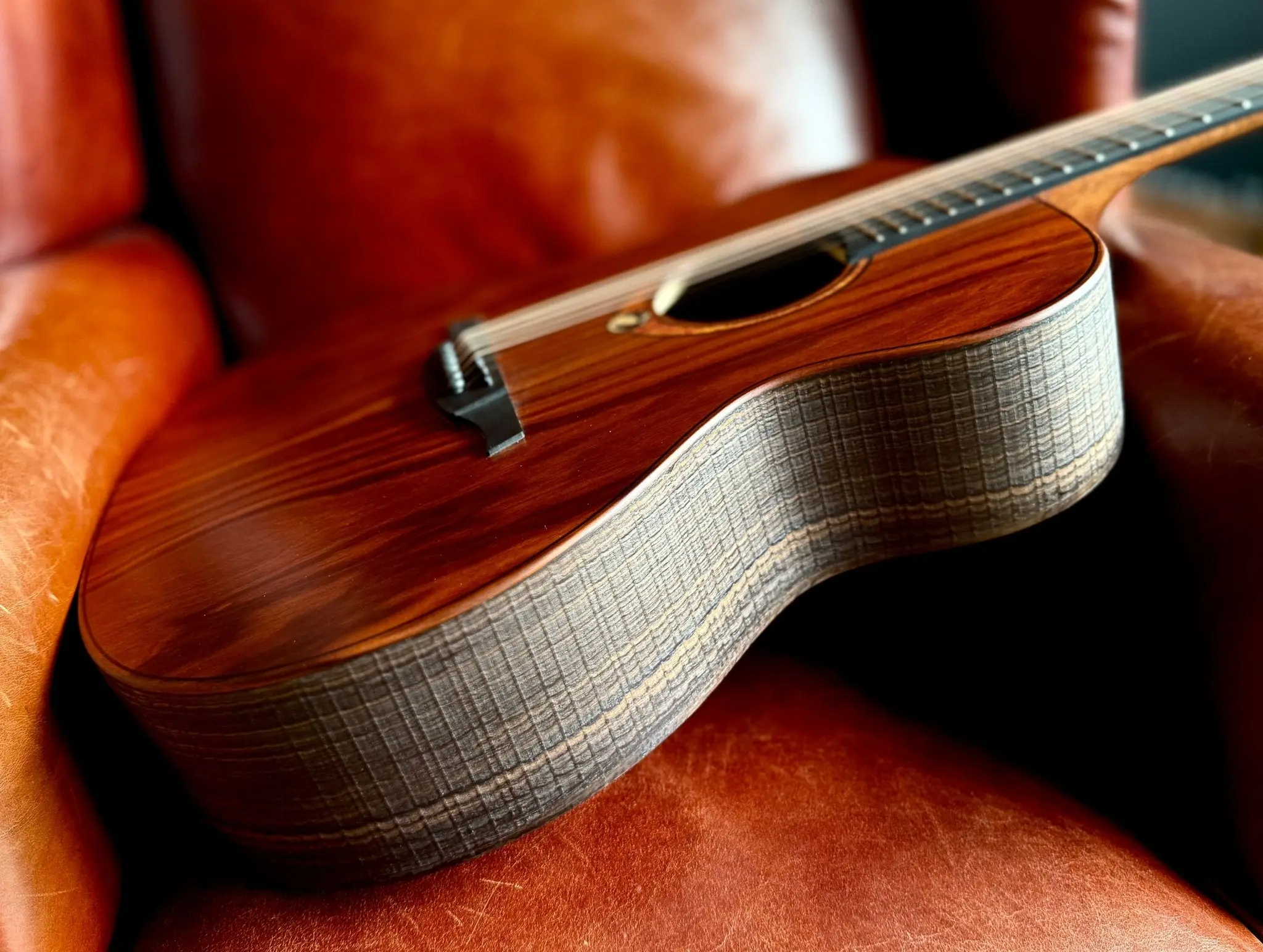 LAG Sauvage Auditorium Acoustic Guitar - Image 12