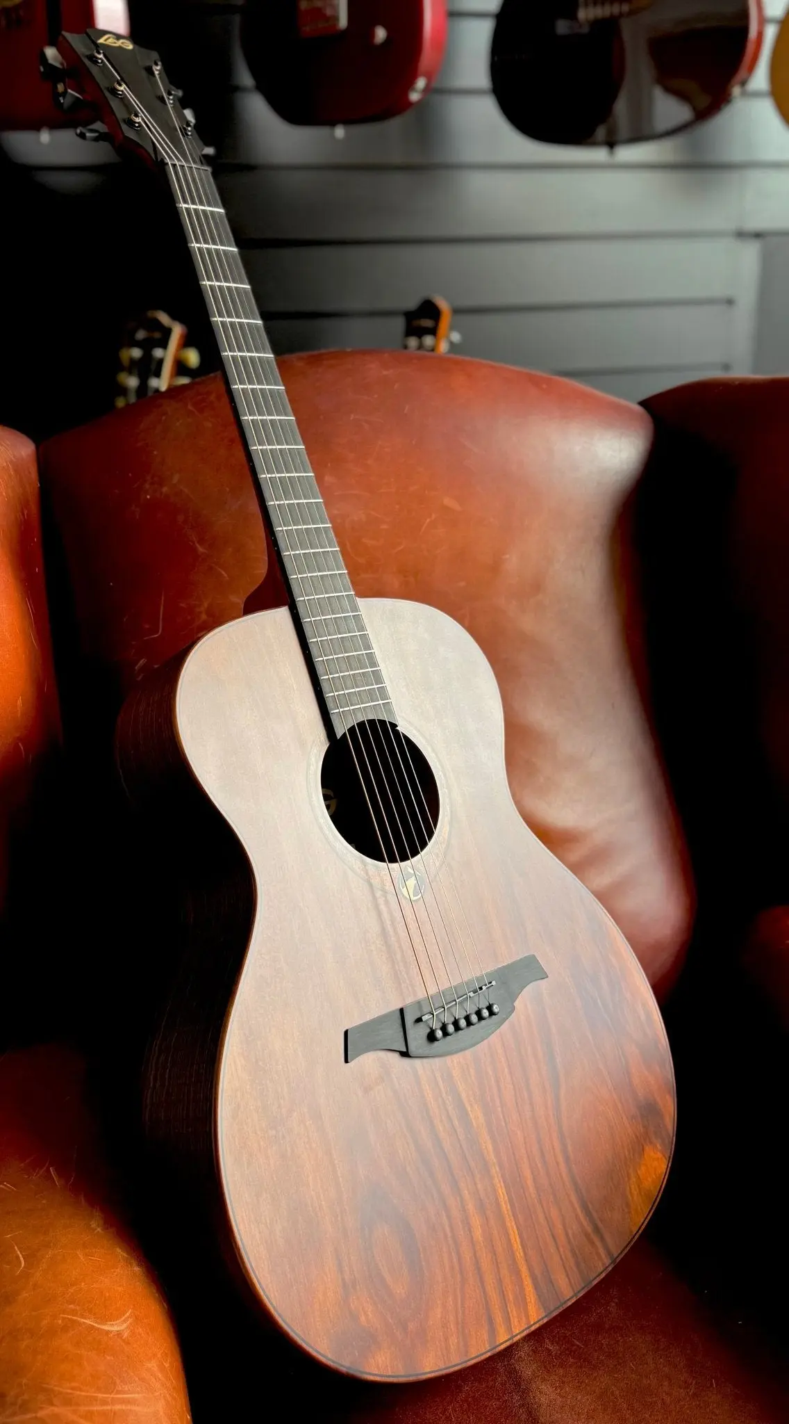 LAG Sauvage Auditorium Acoustic Guitar - Image 21