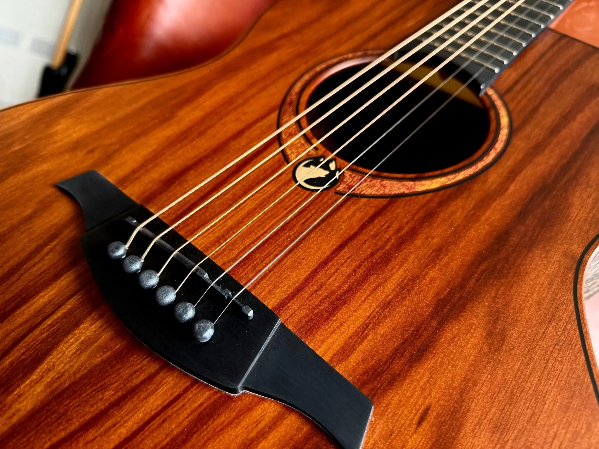 LAG Sauvage Auditorium Acoustic Guitar - Image 25
