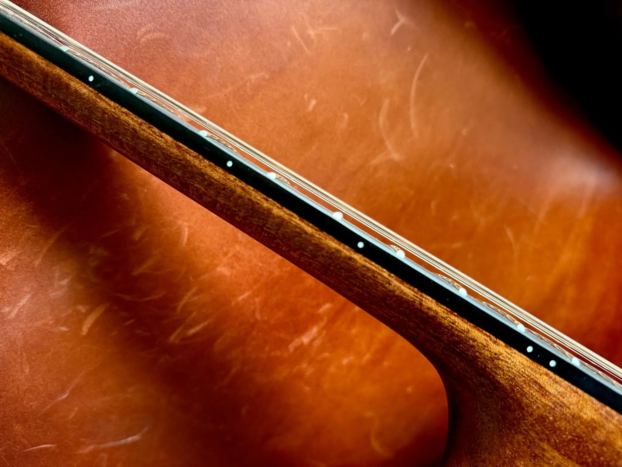 LAG Sauvage Auditorium Acoustic Guitar - Image 7