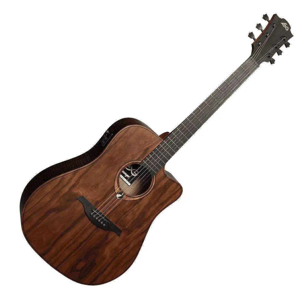 LAG Sauvage Dreadnought Cutaway Acoustic-Electric - Image 5