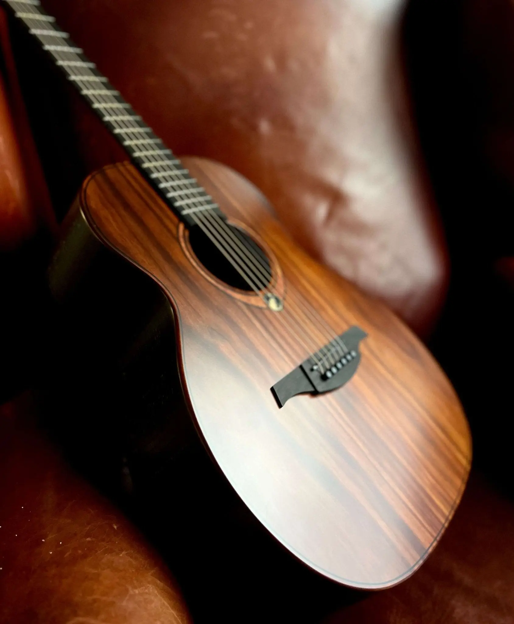 LAG Sauvage Electro Acoustic Travel Guitar - Image 10