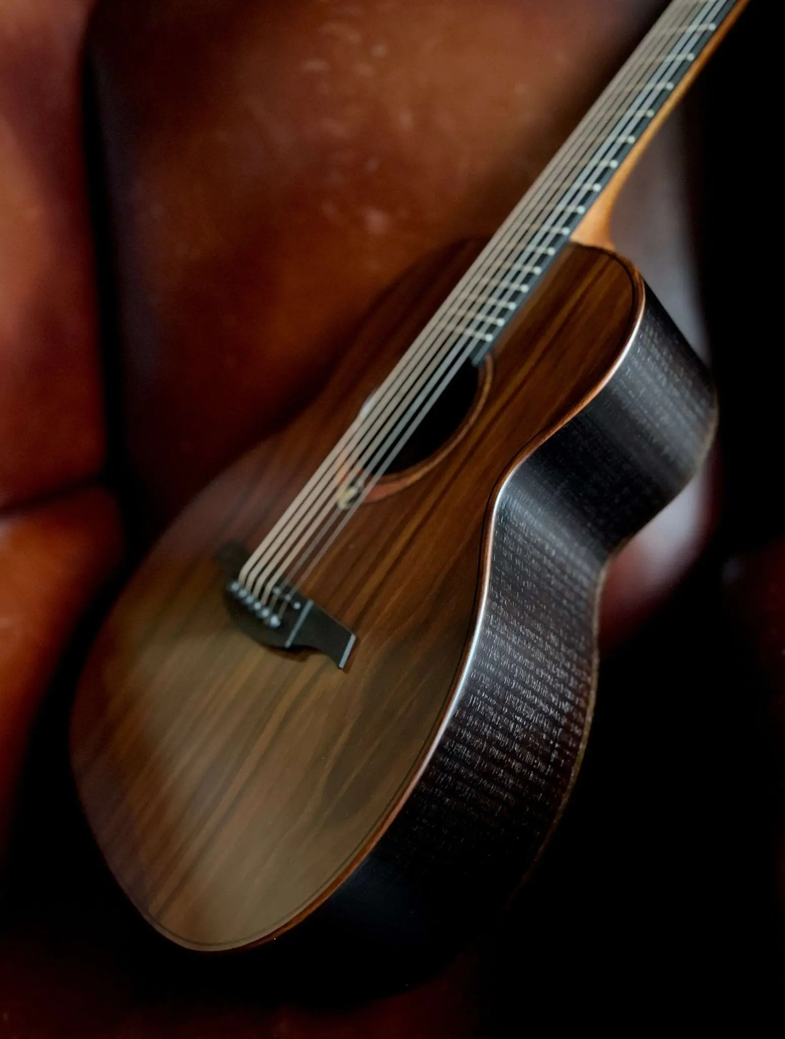 LAG Sauvage Electro Acoustic Travel Guitar - Image 11