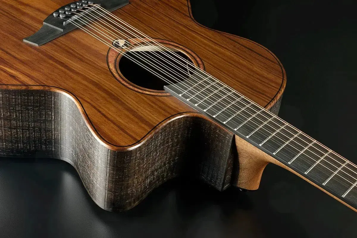 LAG Sauvage Jumbo 12 Strings Cutaway Acoustic-Electric - Image 17