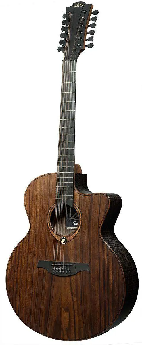 LAG Sauvage Jumbo 12 Strings Cutaway Acoustic-Electric - Image 22