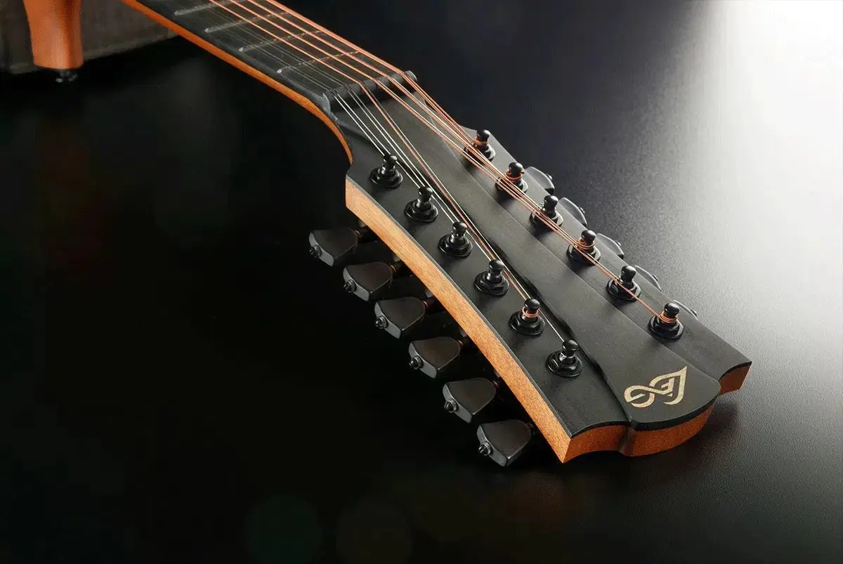 LAG Sauvage Jumbo 12 Strings Cutaway Acoustic-Electric - Image 24