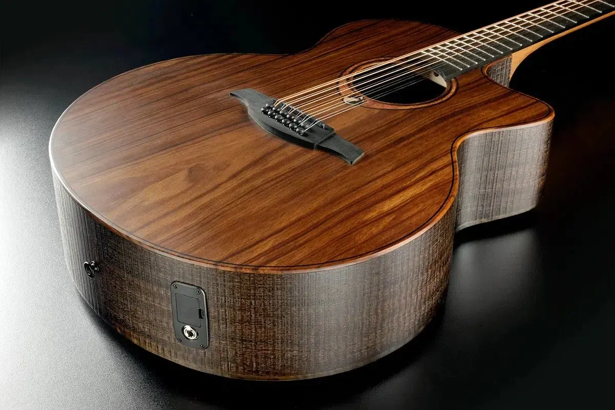 LAG Sauvage Jumbo 12 Strings Cutaway Acoustic-Electric - Image 25