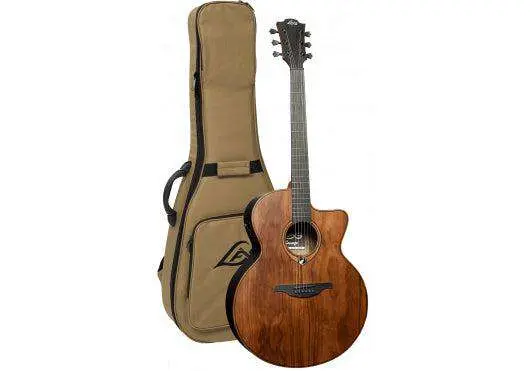 LAG Sauvage Jumbo Cutaway Acoustic-Electric - Image 3