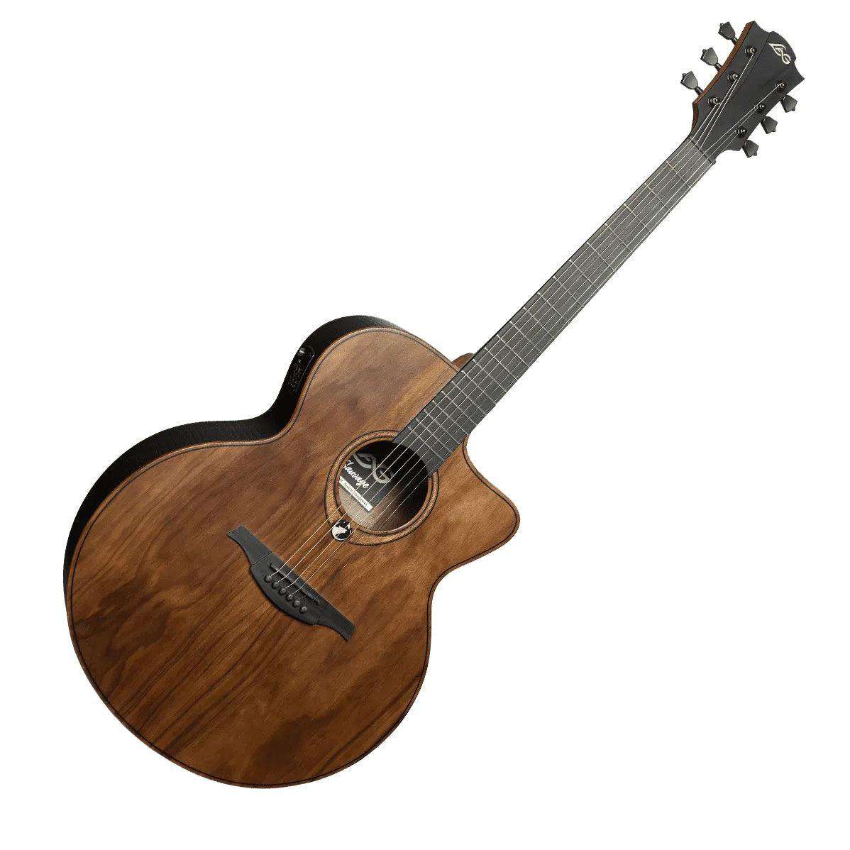 LAG Sauvage Jumbo Cutaway Acoustic-Electric - Image 5