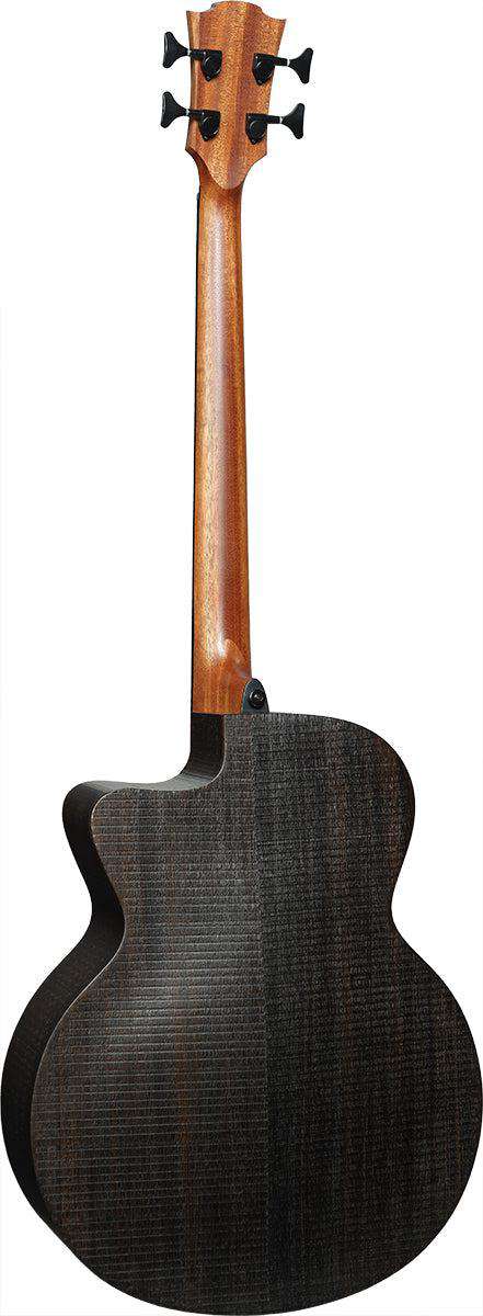 LAG Sauvage Jumbo Cutaway Electro Acoustic Bass Guitar - Image 5