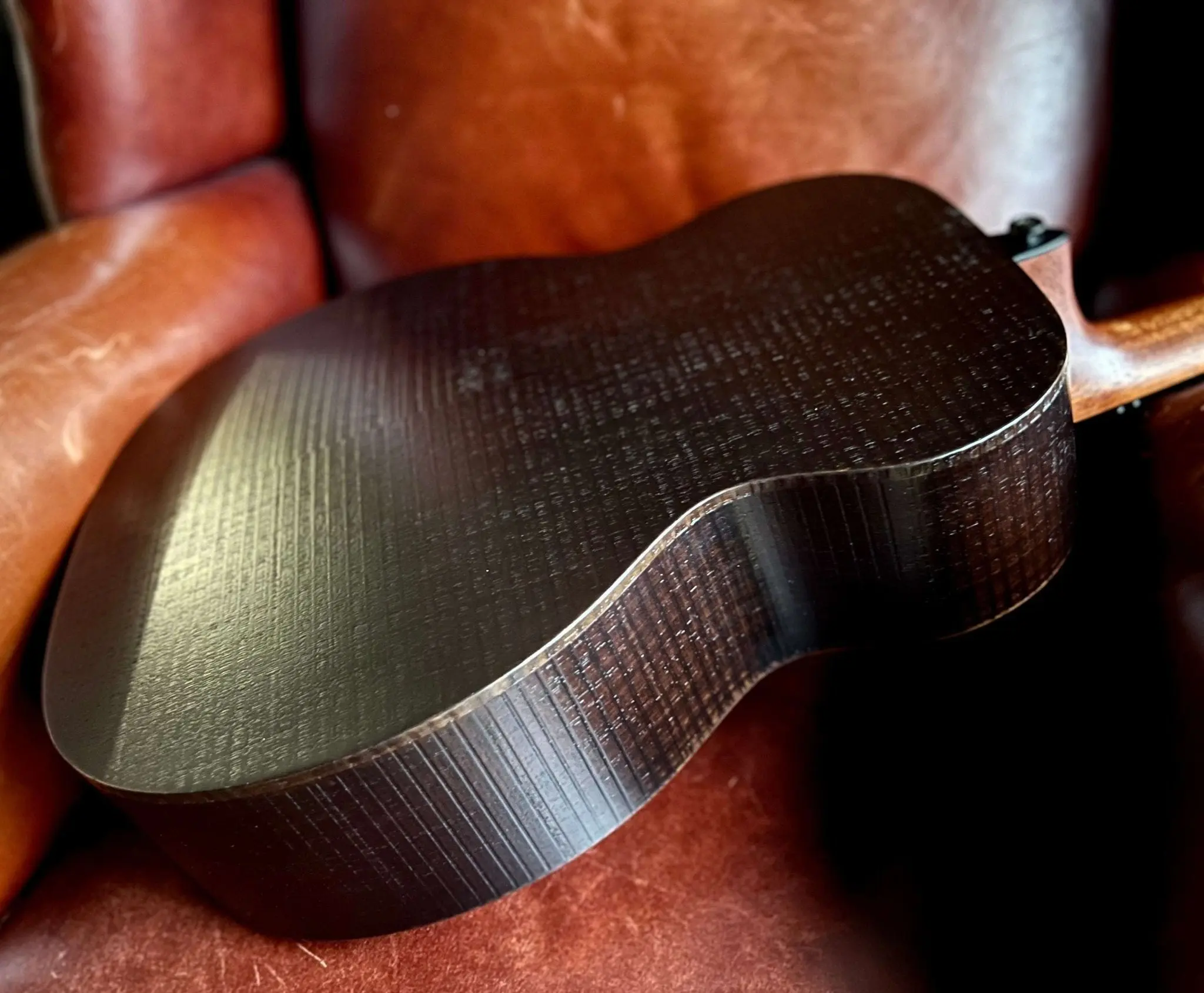 LAG Sauvage Travel Acoustic Guitar - Image 5