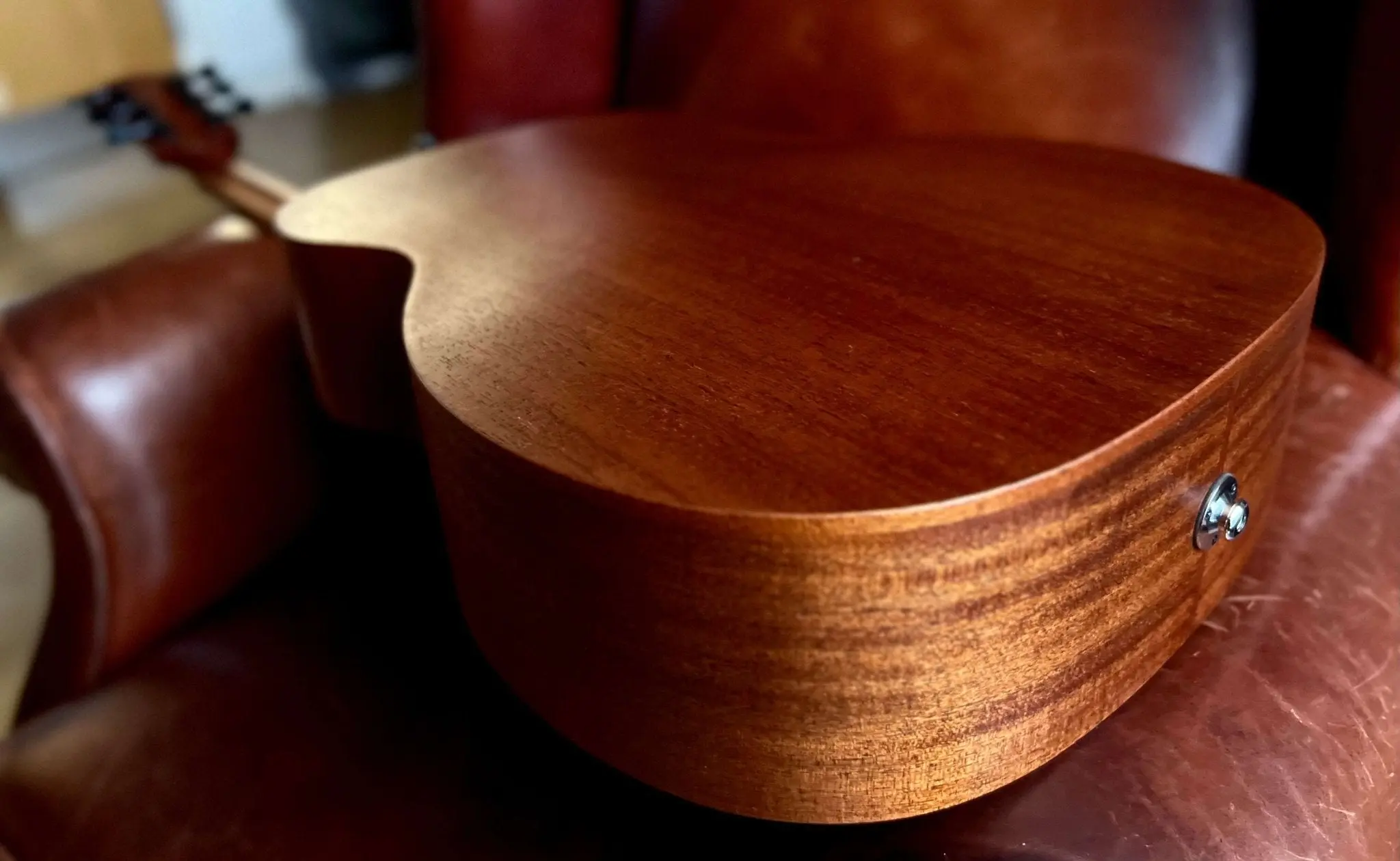 LAG Sauvage Travel Acoustic Guitar - Image 9