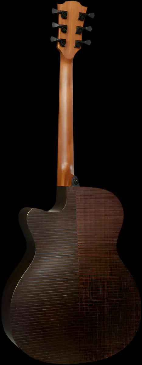 LAG Sauvage Ace Grand Auditorium Electro Acoustic Guitar - Image 3