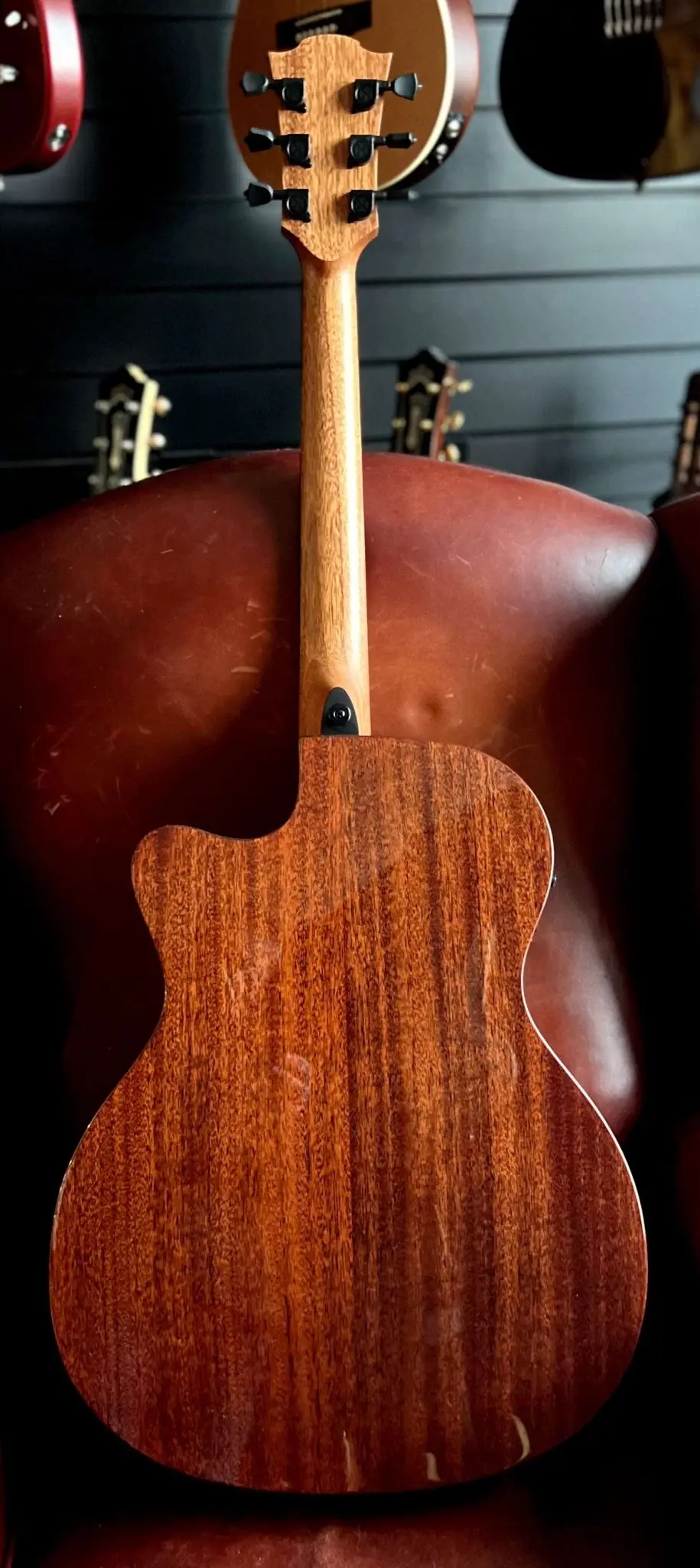 LAG T118ABCE-BRS Special Edition With Bevel.  Exuisite Luxury Electro Acoustic Guitar - Image 17