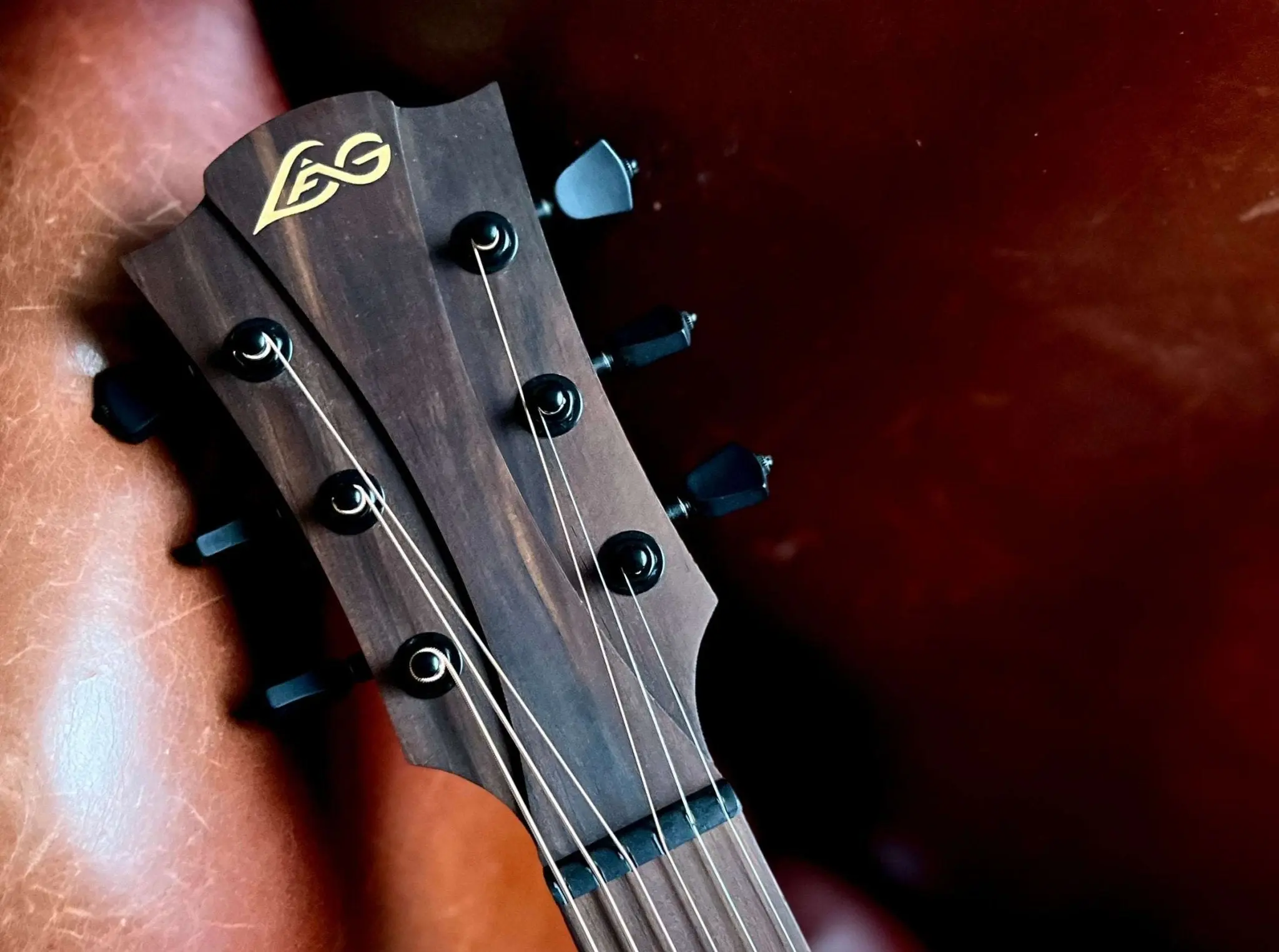 LAG T118ABCE-BRS Special Edition With Bevel.  Exuisite Luxury Electro Acoustic Guitar - Image 18