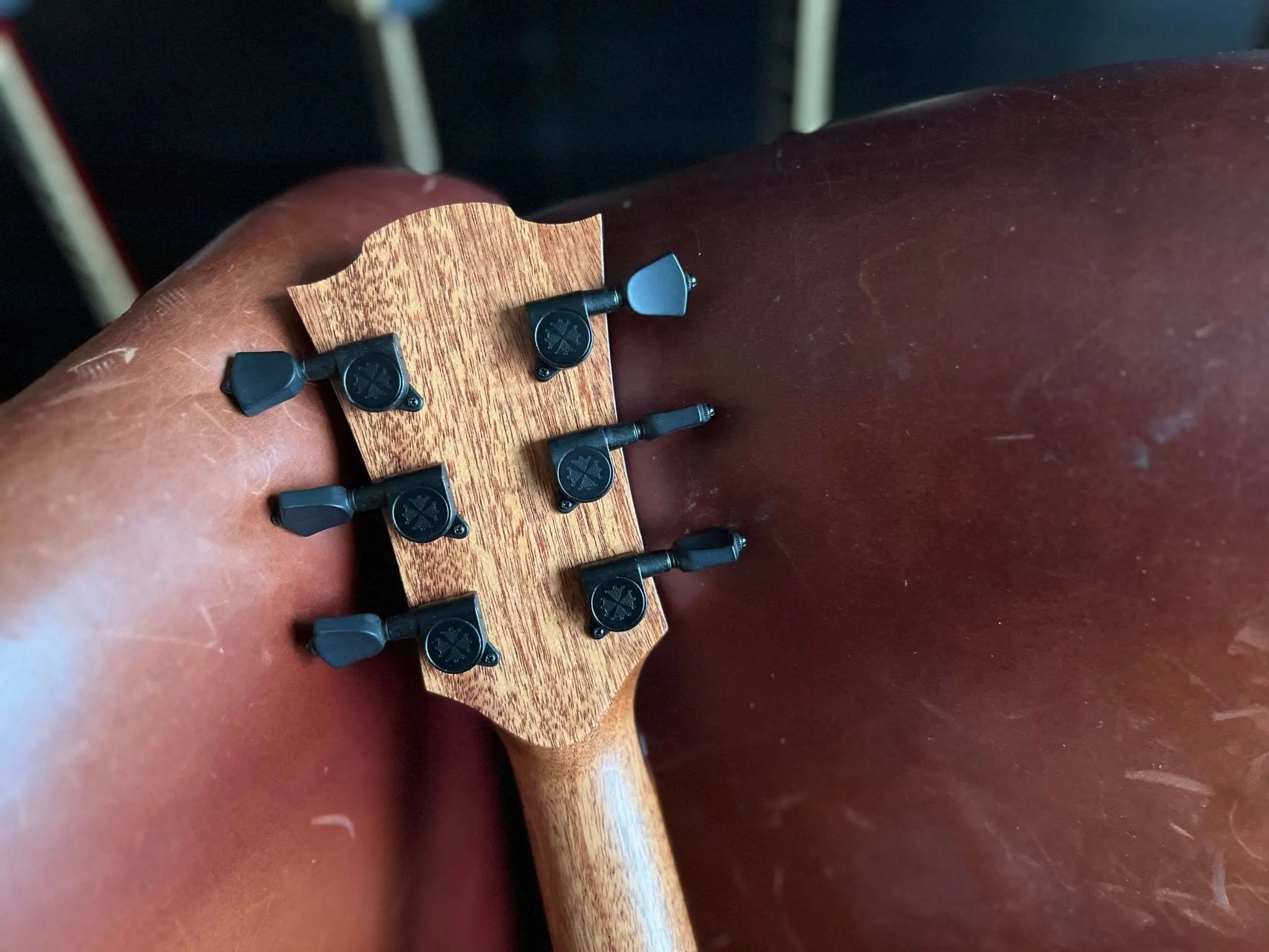 LAG T118ABCE-BRS Special Edition With Bevel.  Exuisite Luxury Electro Acoustic Guitar - Image 19