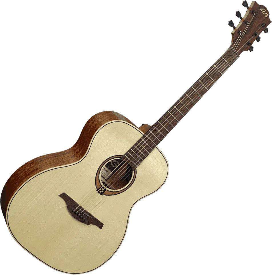LAG T88A AUDITORIUM Acoustic Guitar (Gloss) - Image 6