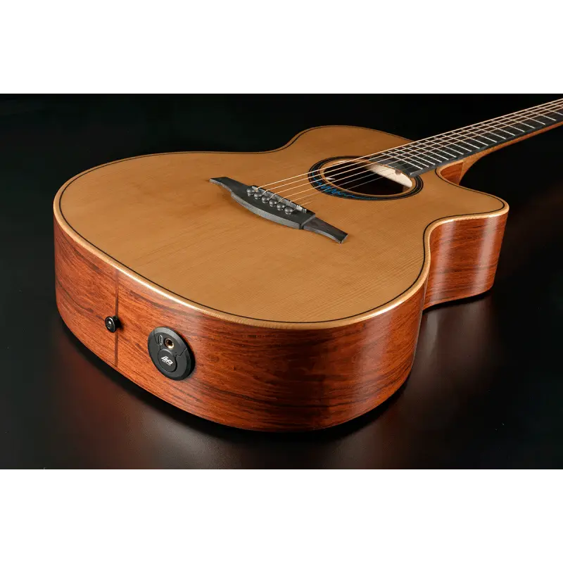 LAG TBW2ACE Bluewave 2 - Auditorium Cutaway Electro Acoustic Guitar - Image 3