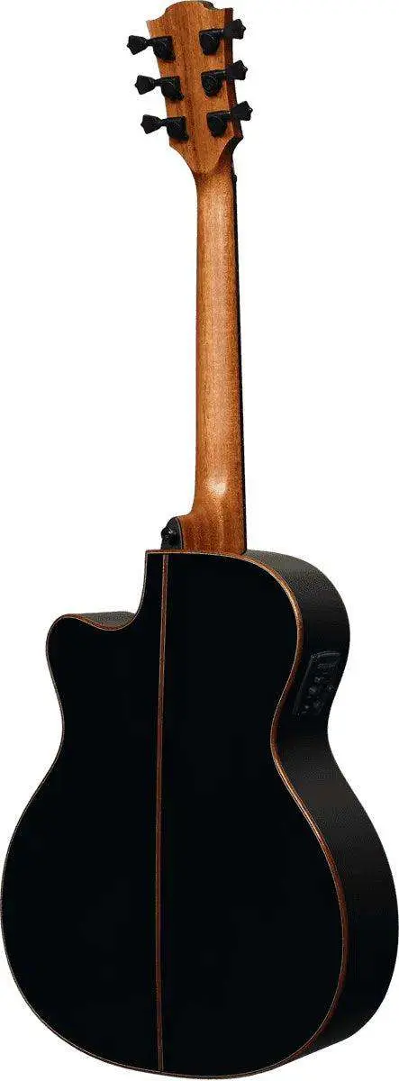 LAG TRAMONTANE 118 T118ACE-BLK AUDITORIUM CUTAWAY ELECTRO BLACK - Image 6