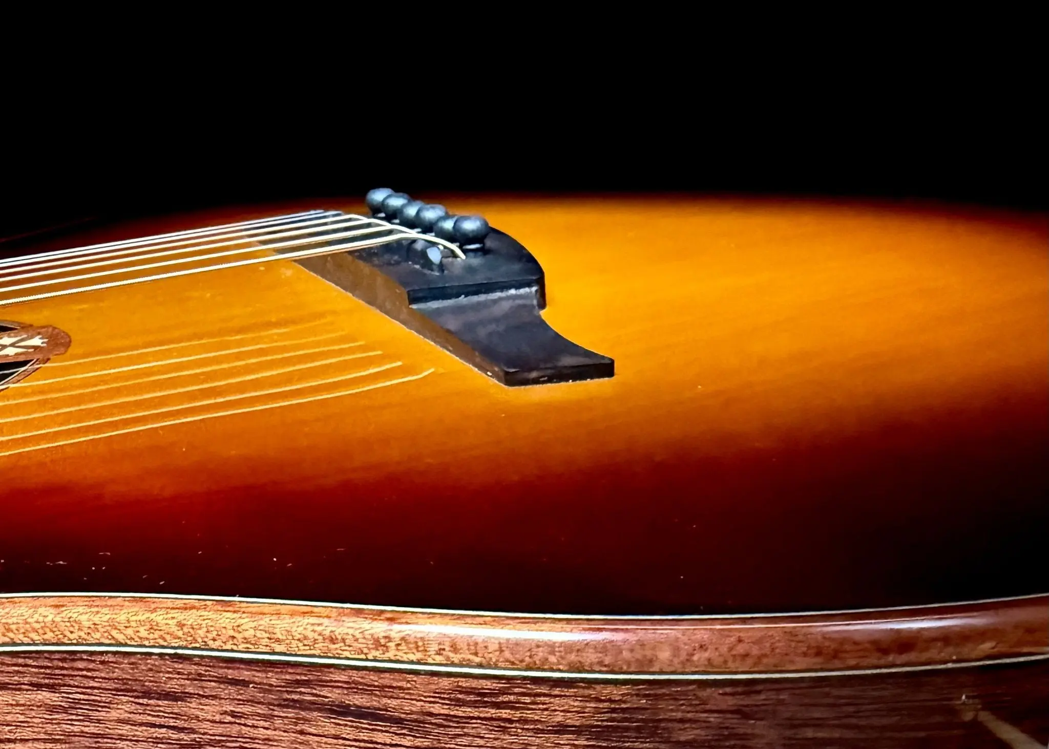 LAG TRAMONTANE 118 T118ASCE-BRS AUDITORIUM SLIM CUT ELECTRO BROWN SHADOWw' £225 Custom Pro Setup Package Included - Image 11