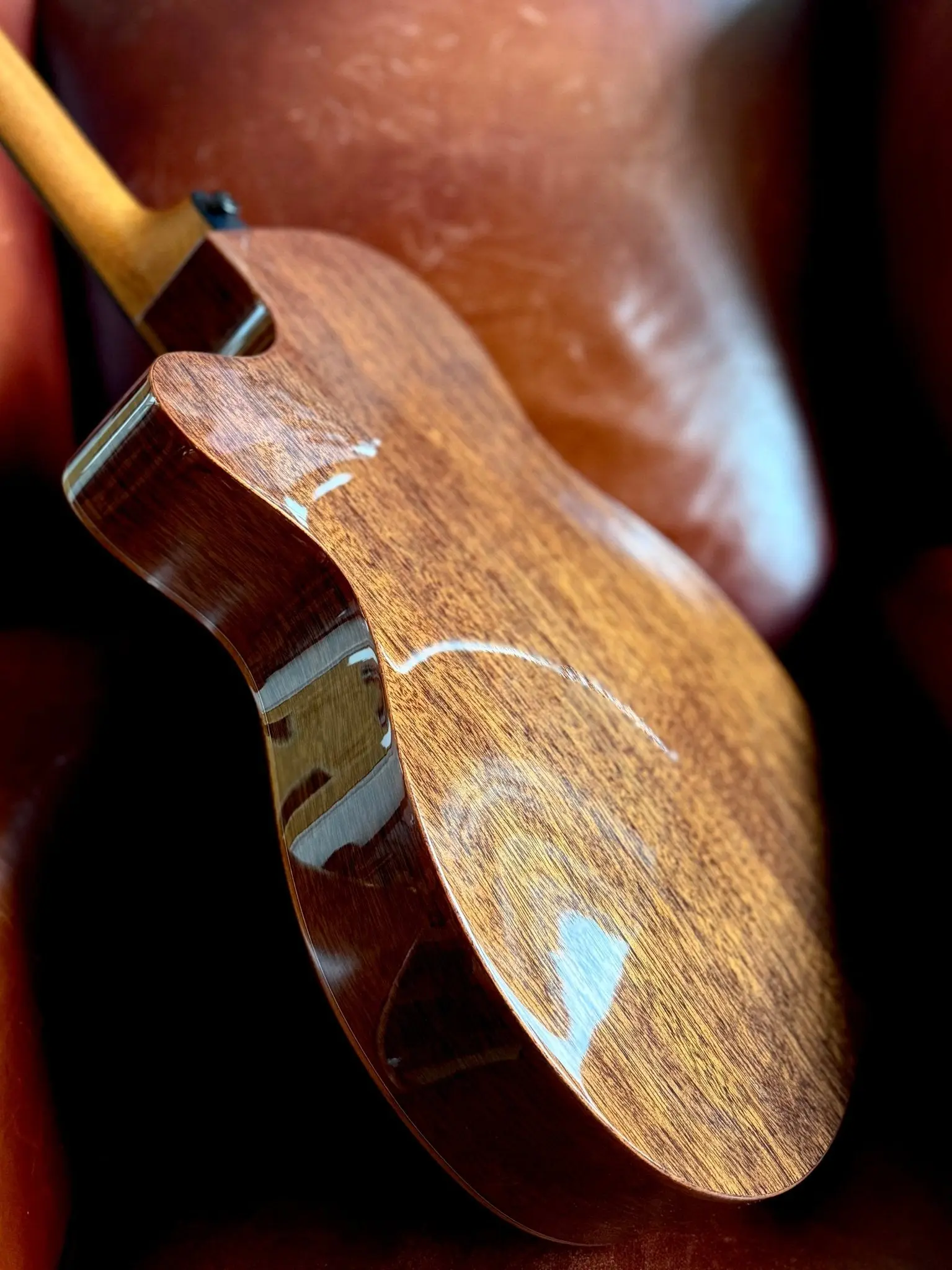 LAG TRAMONTANE 118 T118ASCE-BRS AUDITORIUM SLIM CUT ELECTRO BROWN SHADOWw' £225 Custom Pro Setup Package Included - Image 8