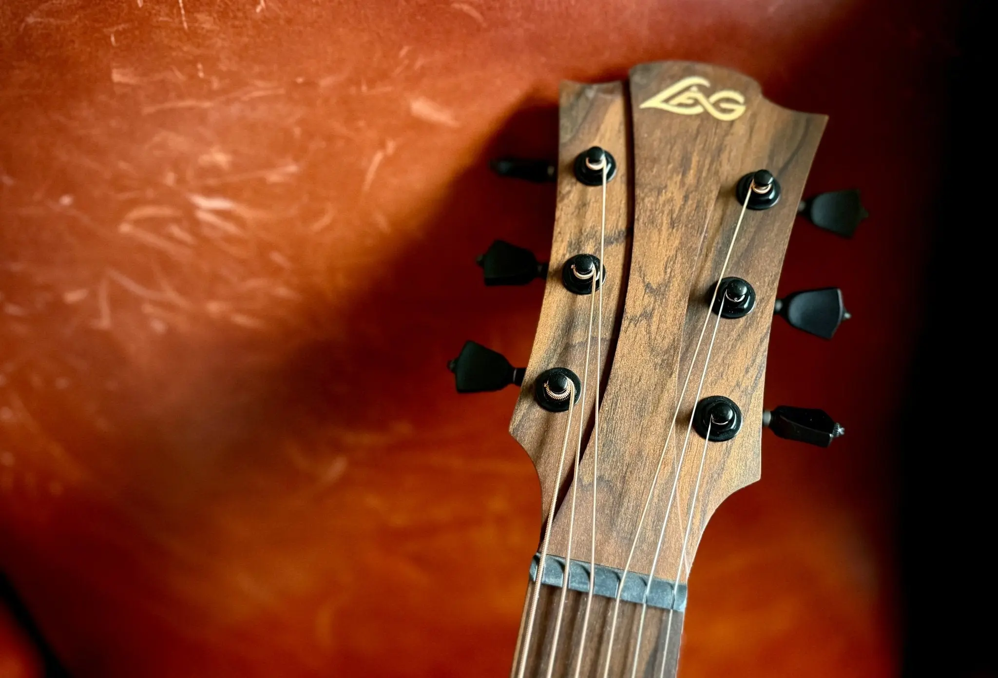 LAG TRAMONTANE 118 T118ASCE-BRS AUDITORIUM SLIM CUT ELECTRO BROWN SHADOWw' £225 Custom Pro Setup Package Included - Image 9