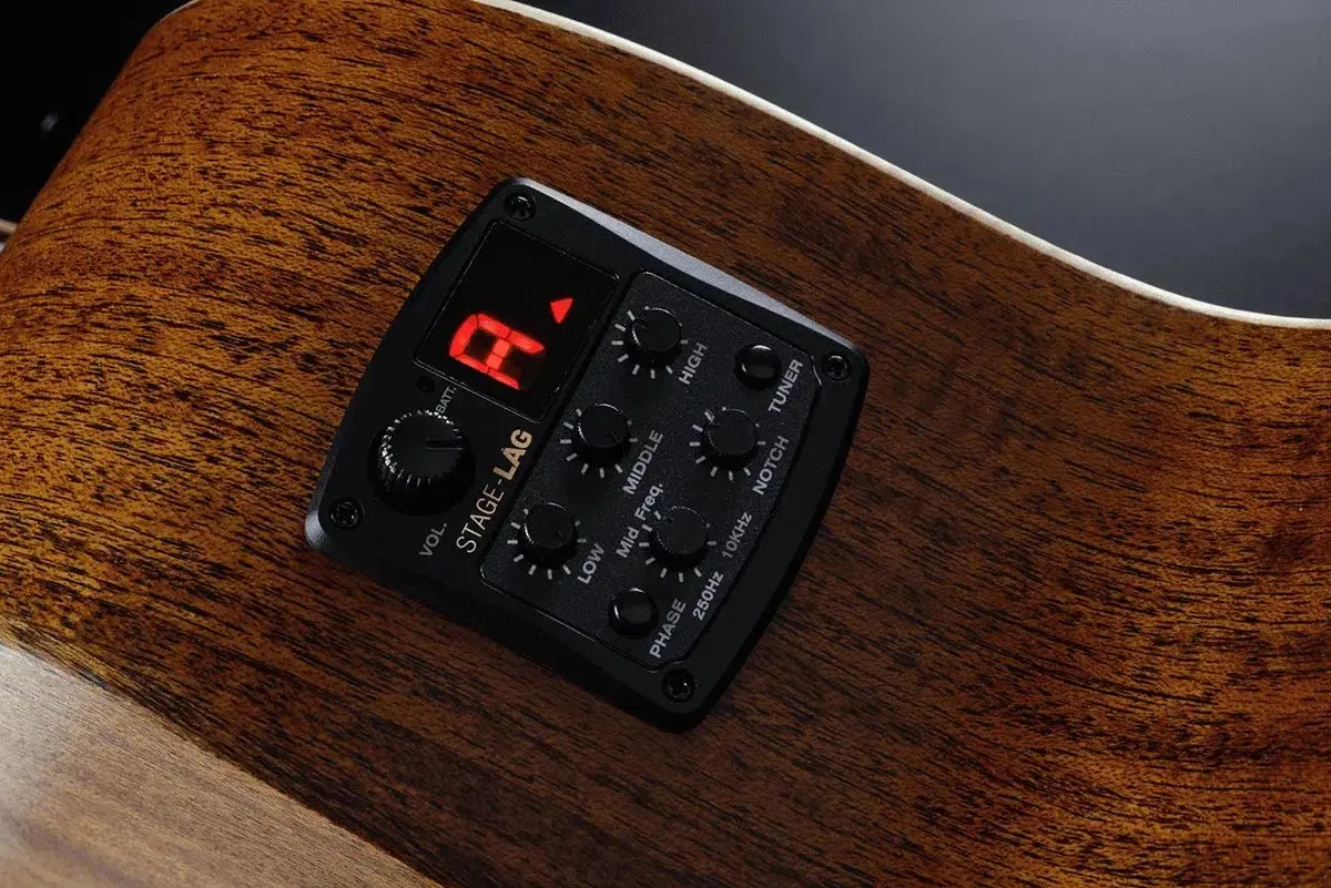 Lag TRAMONTANE 177 T177BCE ELECTRO ACOUSTIC BASS - Image 6