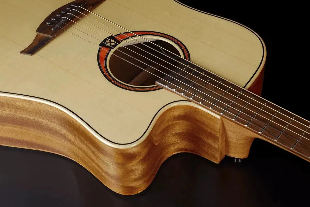 LAG TRAMONTANE 88 T88DCE DREADNOUGHT CUTAWAY ELECTRO - Image 10