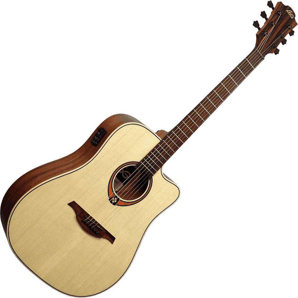 LAG TRAMONTANE 88 T88DCE DREADNOUGHT CUTAWAY ELECTRO - Image 6