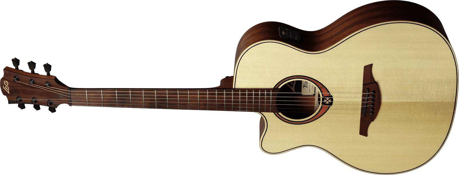 LAG TRAMONTANE 88 TL88ACE LEFTY AUDITORIUM CUTAWAY ELECTRO - Image 2