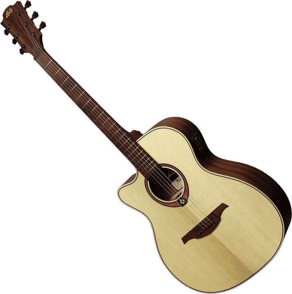 LAG TRAMONTANE 88 TL88ACE LEFTY AUDITORIUM CUTAWAY ELECTRO - Image 5