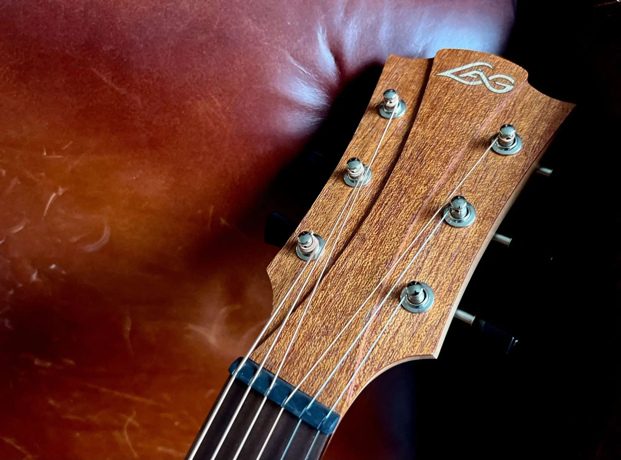 LAG T70A Auditorium Acoustic Guitar. The Best £200 Acoustic Guitar, Set Up To Perfection In Our Workshop - Image 11