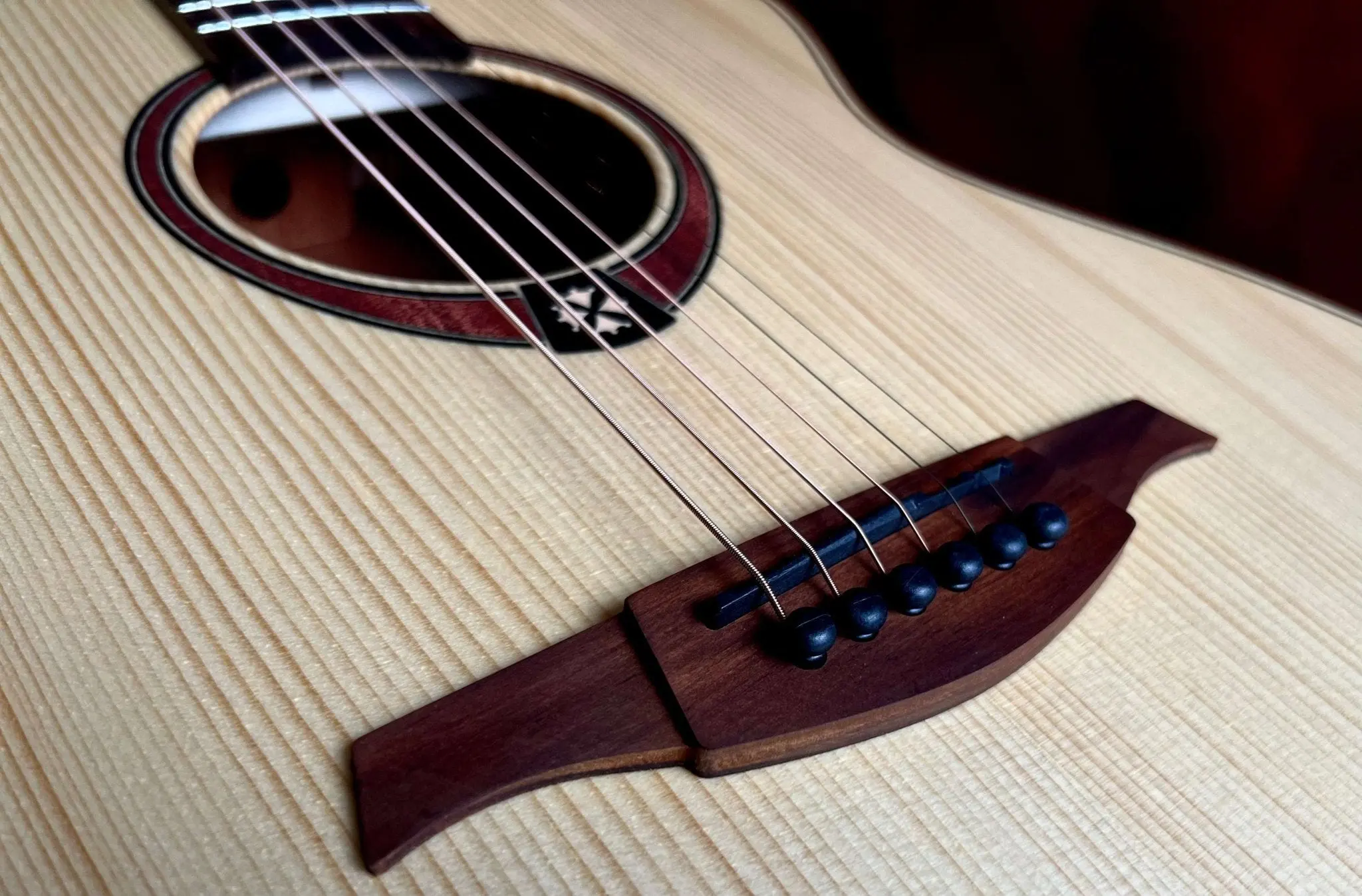 LAG T70A Auditorium Acoustic Guitar. The Best £200 Acoustic Guitar, Set Up To Perfection In Our Workshop - Image 12