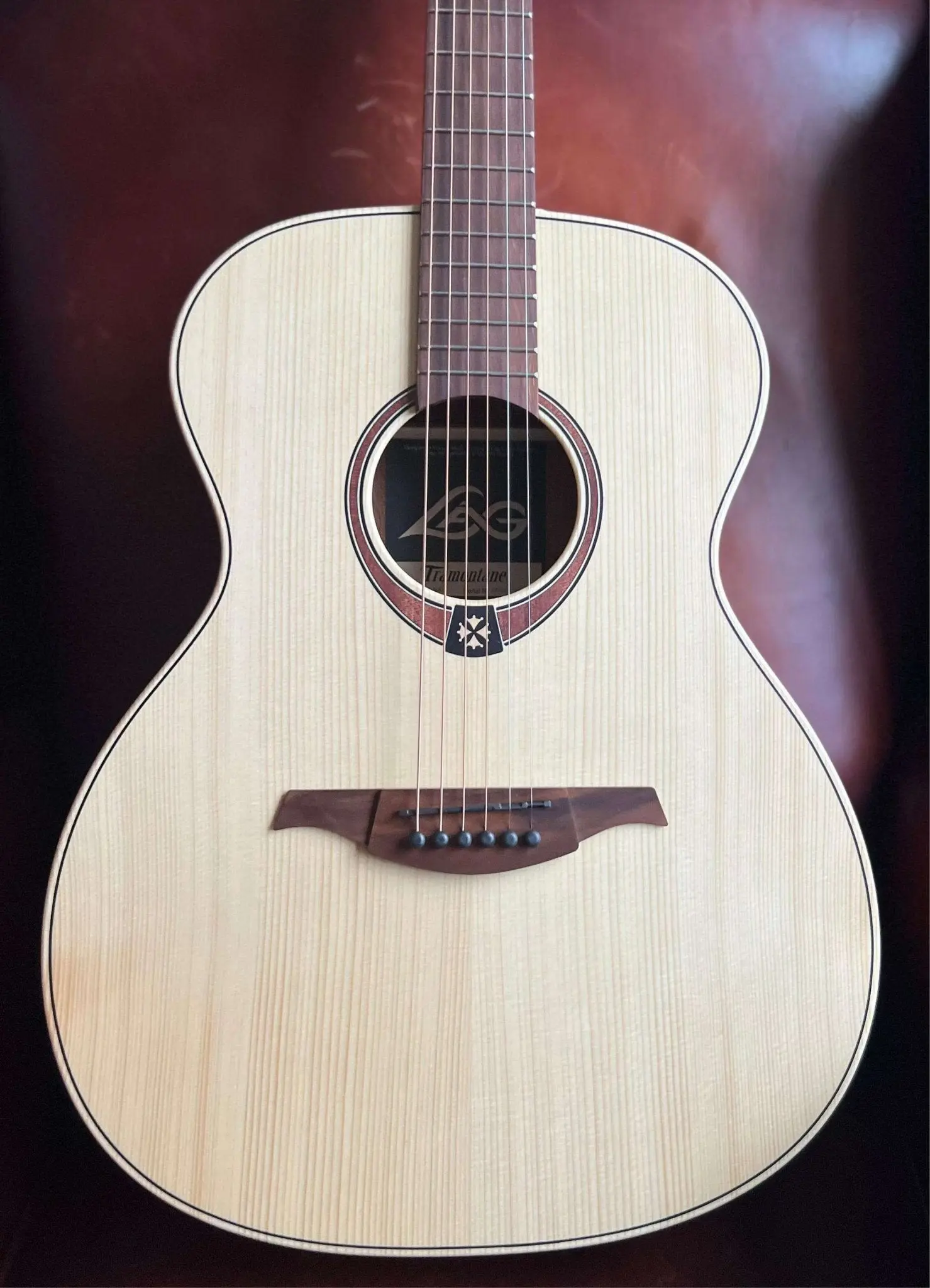 LAG T70A Auditorium Acoustic Guitar. The Best £200 Acoustic Guitar, Set Up To Perfection In Our Workshop - Image 20
