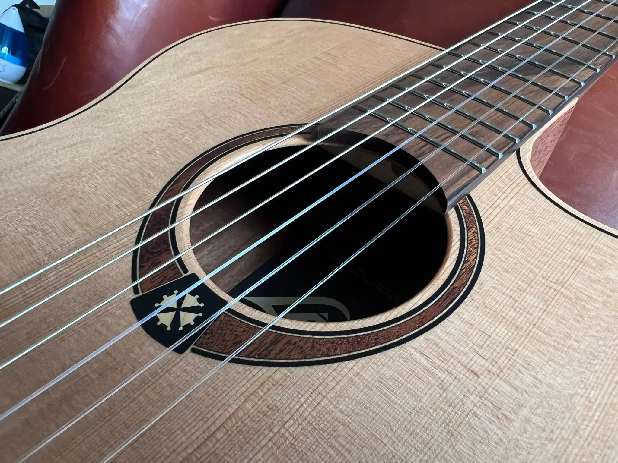 LAG TRAMONTANE TN170ASCE COUNTRY AUDITORIUM SLIM CUTAWAY Nylon Electro - Image 10