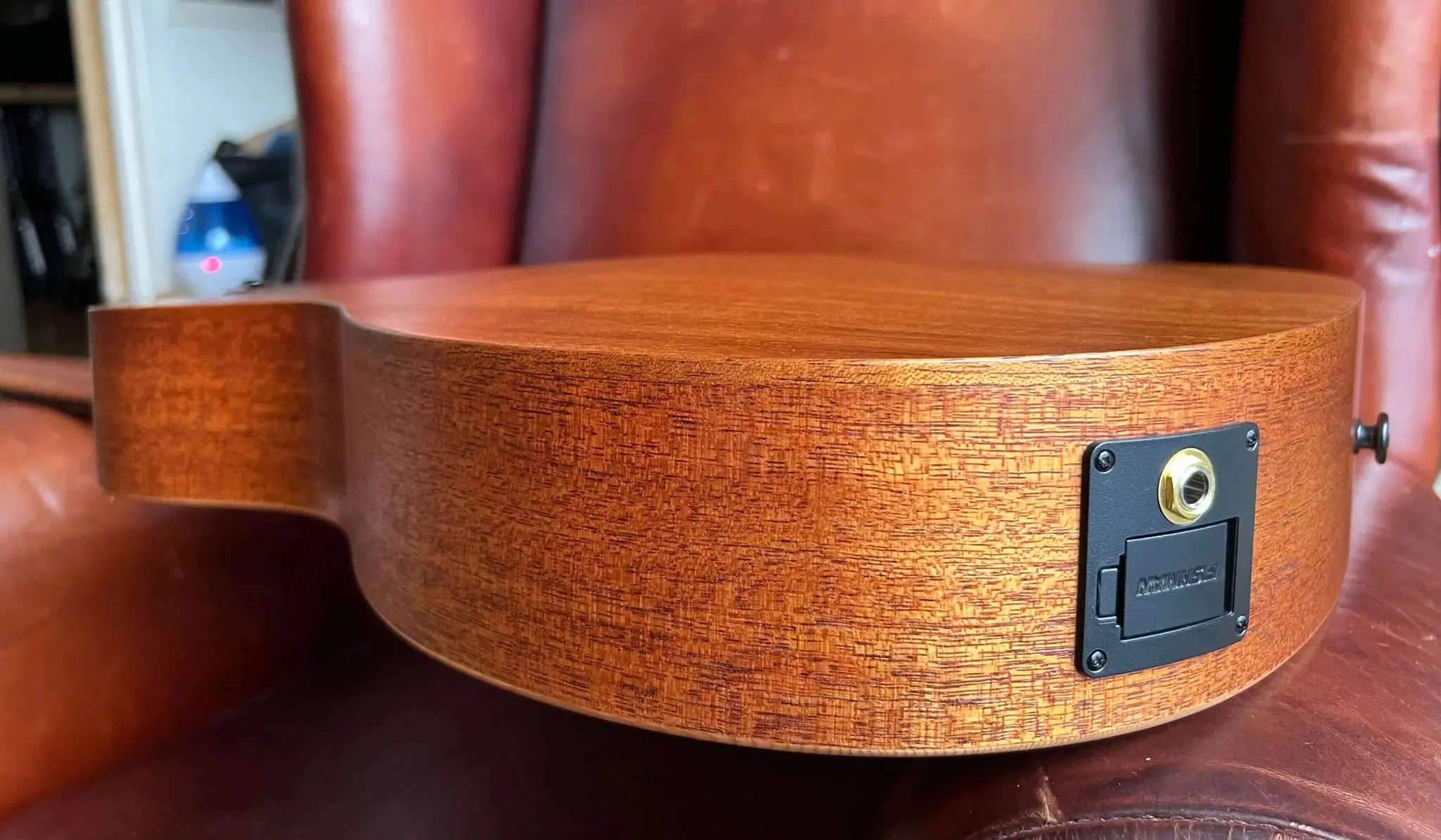 LAG TRAMONTANE TN170ASCE COUNTRY AUDITORIUM SLIM CUTAWAY Nylon Electro - Image 18