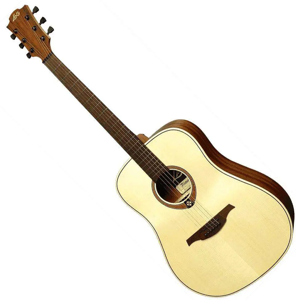 LAG TRAMONTANETL70D Left Handed DREADNOUGHT Acoustic Guitar - Image 10