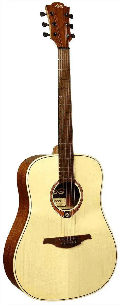 LAG TRAMONTANETL70D Left Handed DREADNOUGHT Acoustic Guitar - Image 4