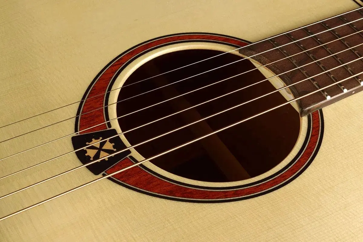LAG TRAMONTANETL70D Left Handed DREADNOUGHT Acoustic Guitar - Image 9