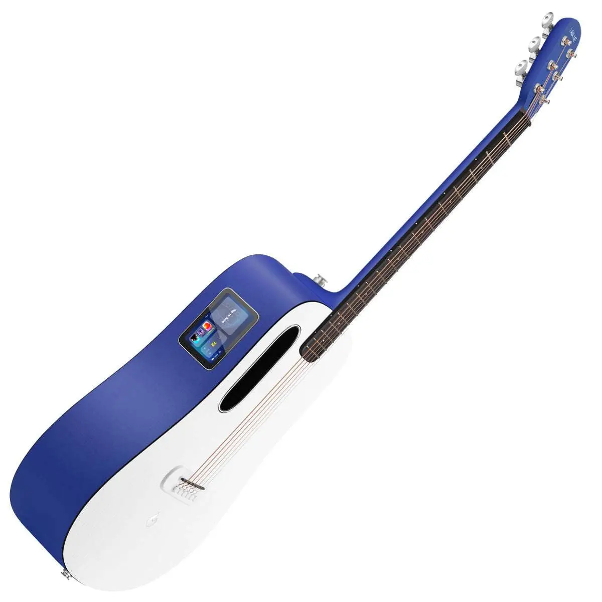 LAVA ME PLAY 36" with Lite Bag ~ Deep Blue/Frost White - Image 2