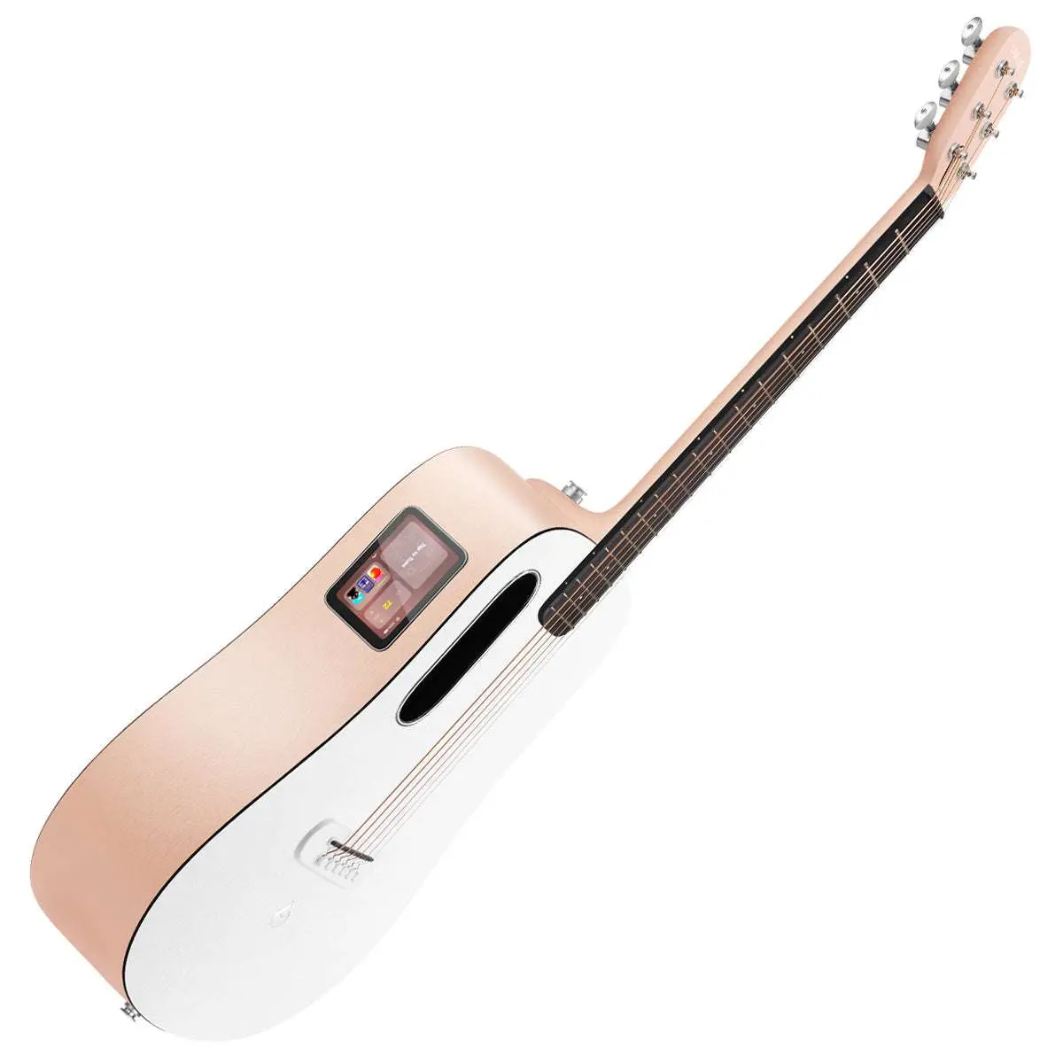 LAVA ME PLAY 36" with Lite Bag ~ Light Peach/Frost White - Image 2