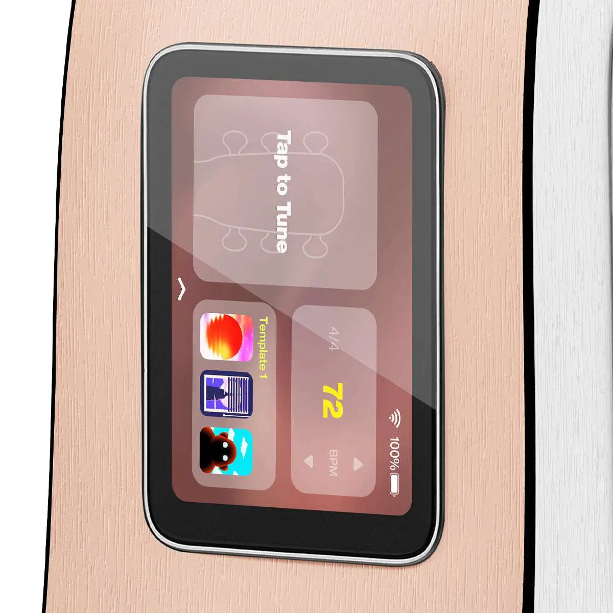 LAVA ME PLAY 36" with Lite Bag ~ Light Peach/Frost White - Image 6