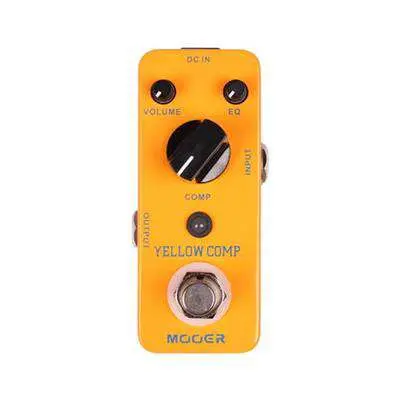 MOOER YELLOW COMP OPTICAL COMPRESSOR PEDAL - Image 2