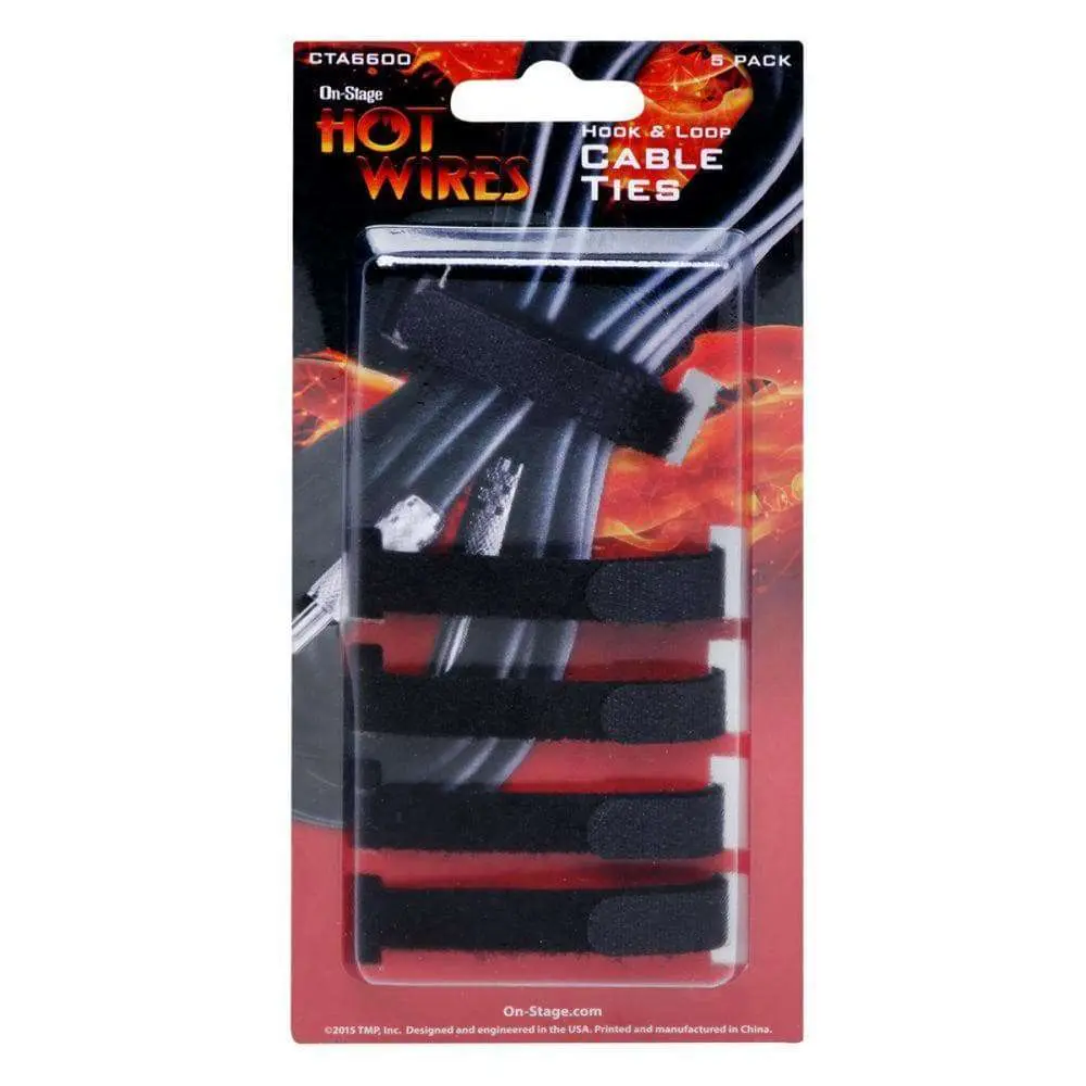 On-Stage Cable Ties ~ 5 Pack - Image 2