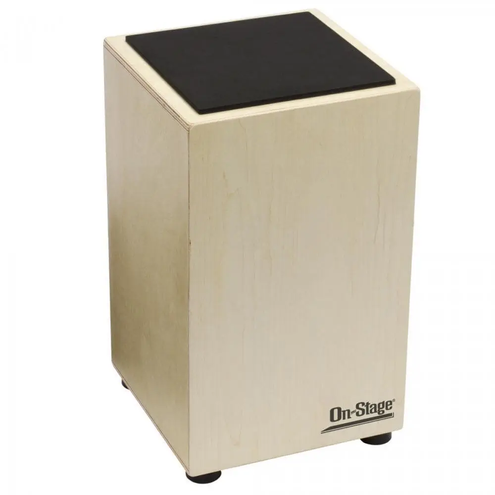 On-Stage Cajon w/Fixed Snare + Carry Bag - Image 2