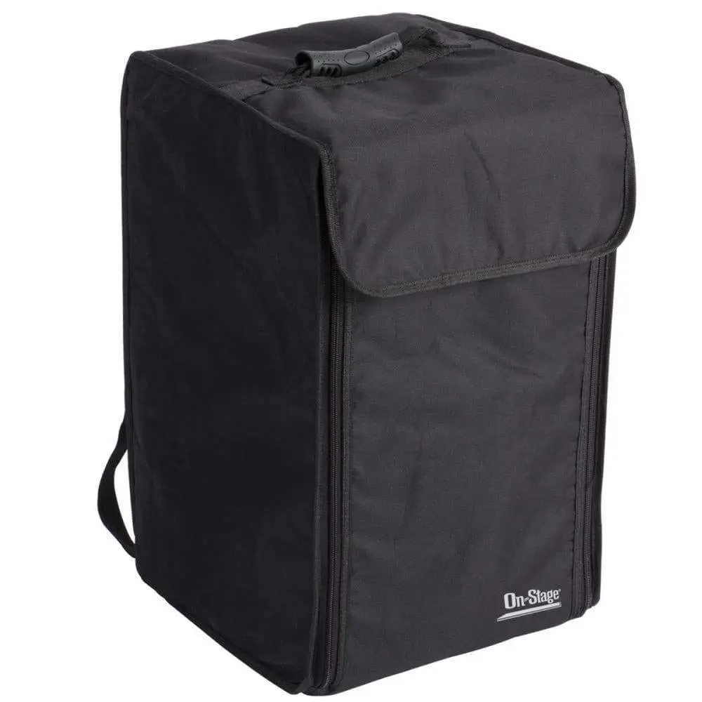 On-Stage Cajon w/Fixed Snare + Carry Bag - Image 6