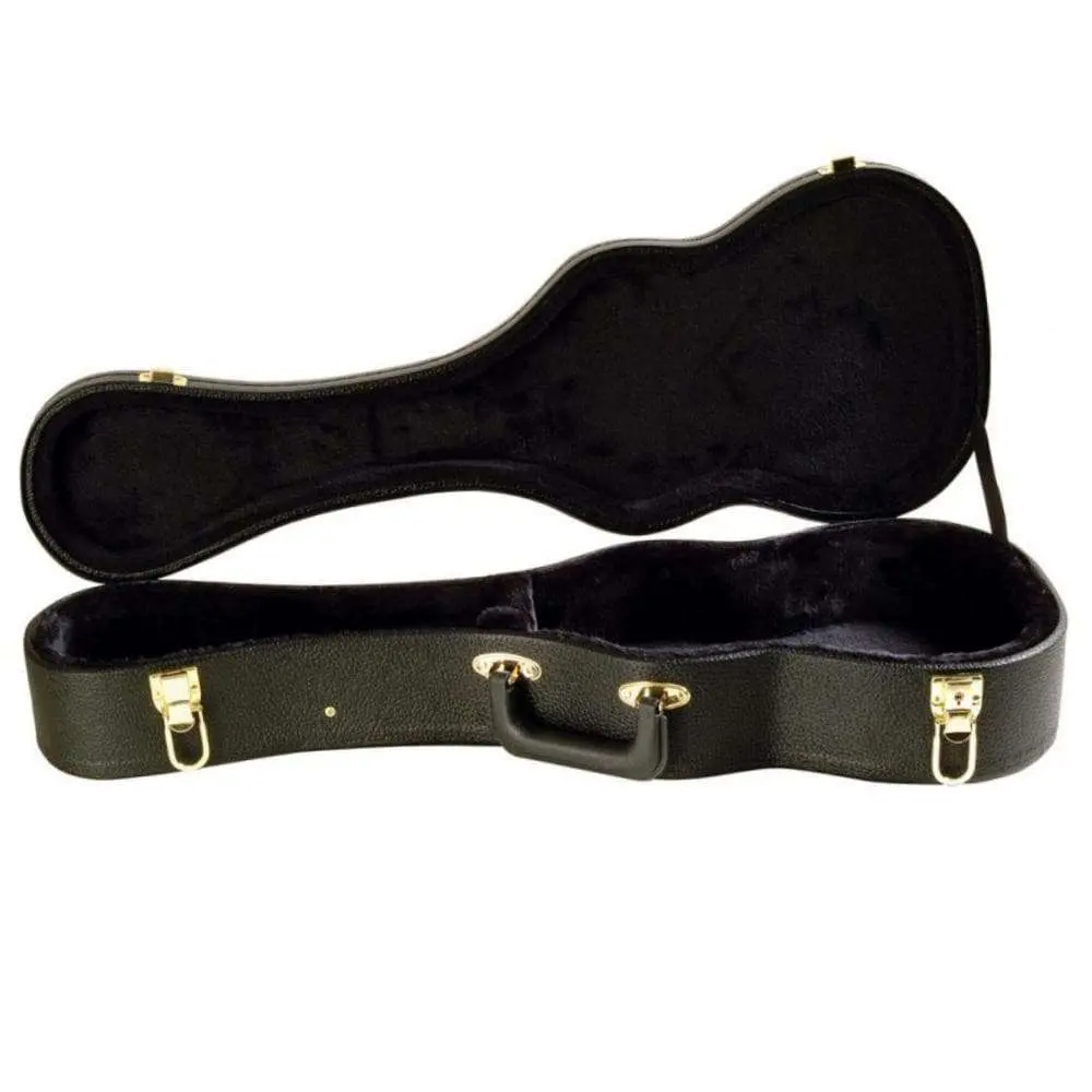 On Stage Hardshell Case ~ Tenor Ukulele ~ Black - Image 2